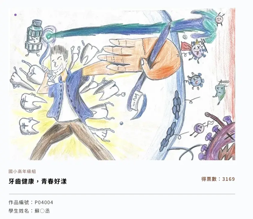 高年級組|第二名|蘇○丞