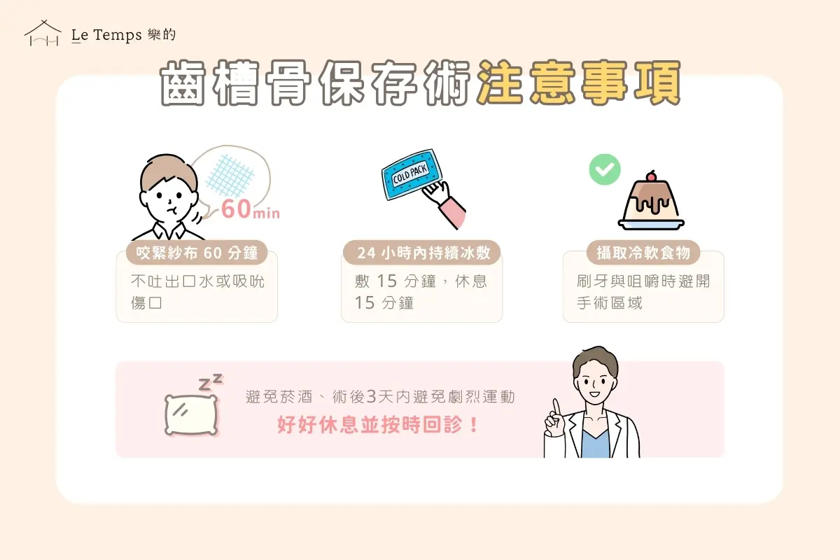 治療項目 齒槽骨保存術5