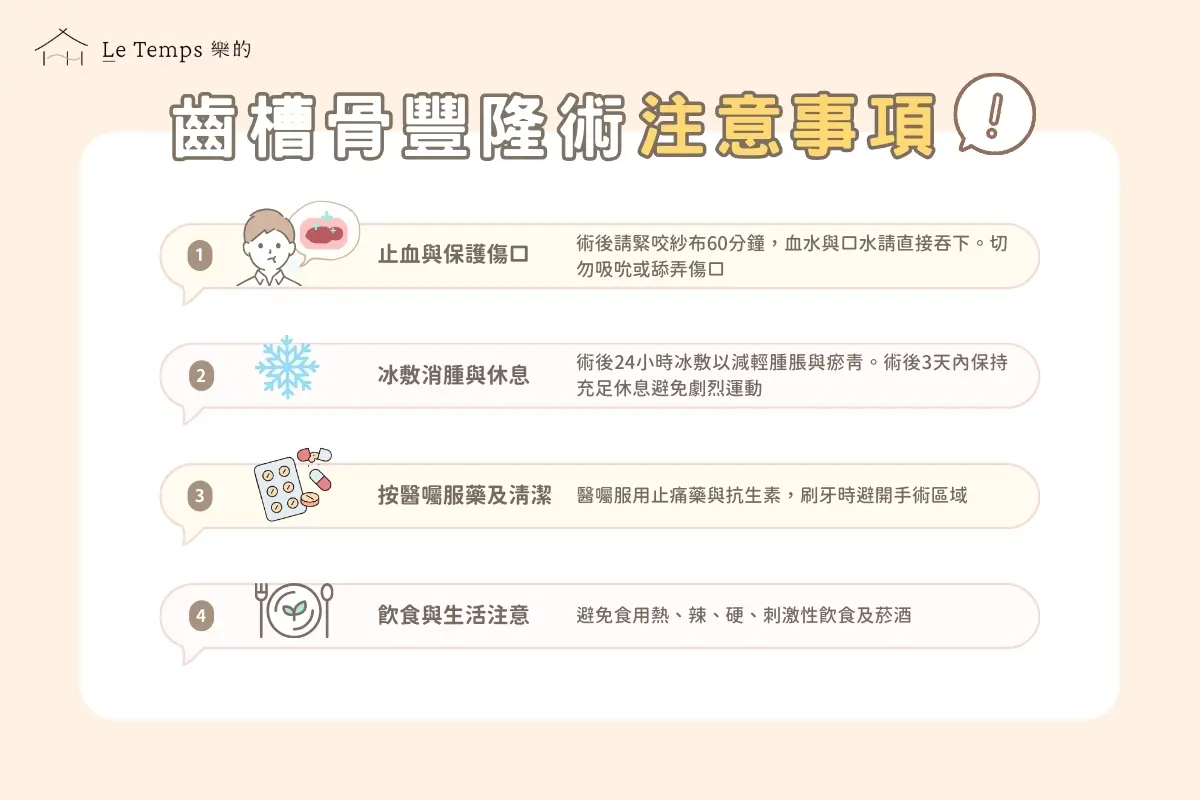 治療項目 齒槽骨豐隆術5