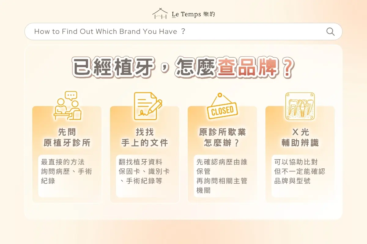 植牙後如何自查品牌